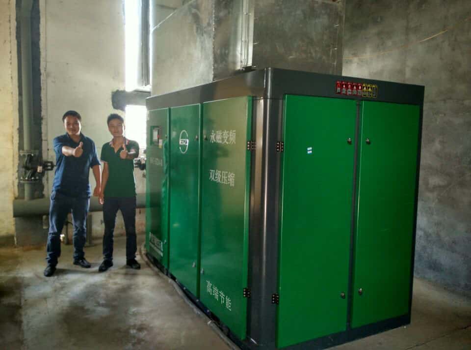 薩震節能空壓機客戶案例