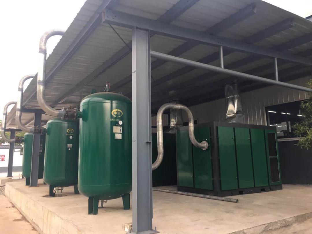 薩震永磁變頻雙級壓縮節能空壓機